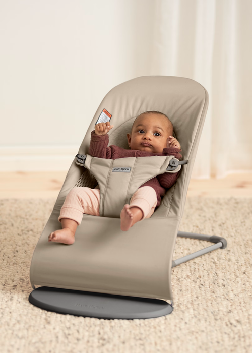 Baby Bjorn Bouncer Balance Soft Tri-Fabric - Sand Grey