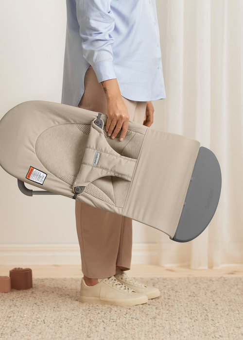 Baby Bjorn Bouncer Balance Soft Tri-Fabric - Sand Grey