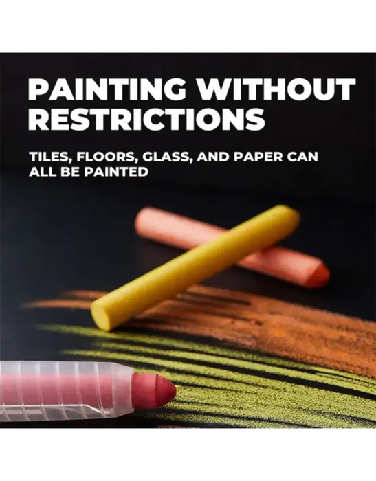 Flower Monaco Bathtub Crayons - 12 Colors