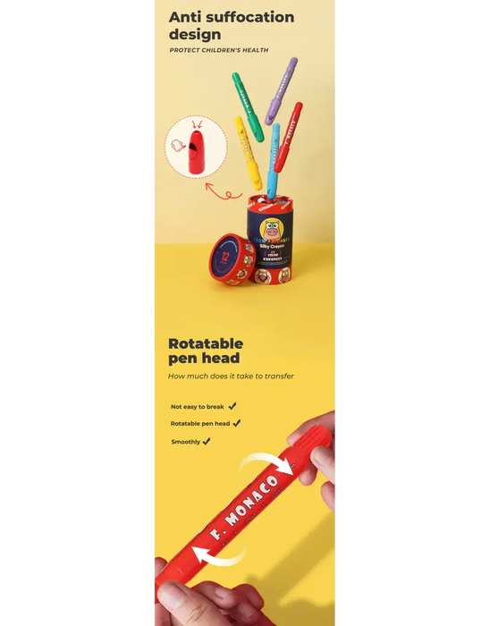 Flower Monaco Silky Crayon - 3 Colors