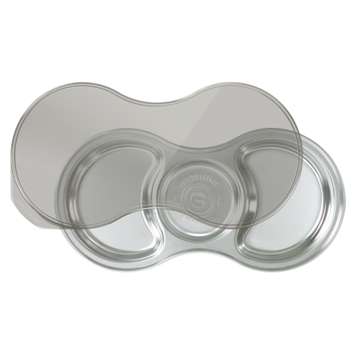 Grosmimi Stainless Steel Baby Food Tray - 3 Compartments