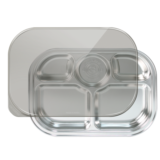 Grosmimi Stainless Steel Baby Food Tray - 5 Compartments