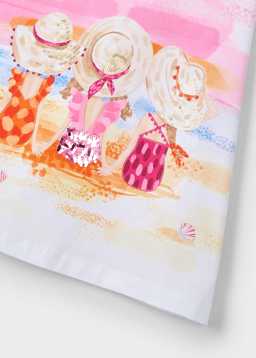 Mayoral Girl Casual Dress - Blanco