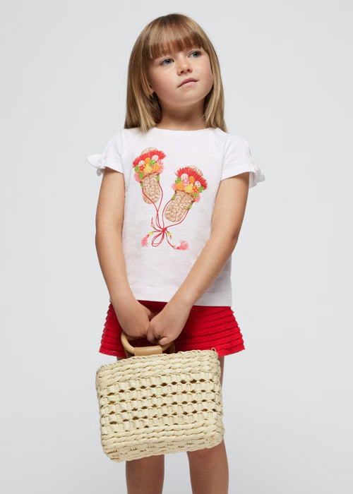 Mayoral Flutter Shorts Set - Granadina