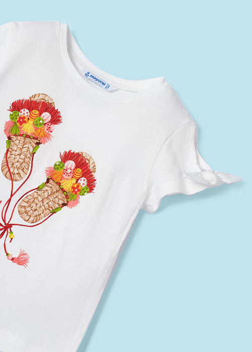 Mayoral Flutter Shorts Set - Granadina