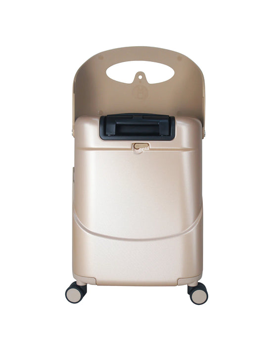 MiaMily Carry On Luggage - Champagne Gold