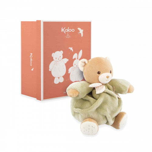 Kaloo Chubby Bear - Green 17cm K214007