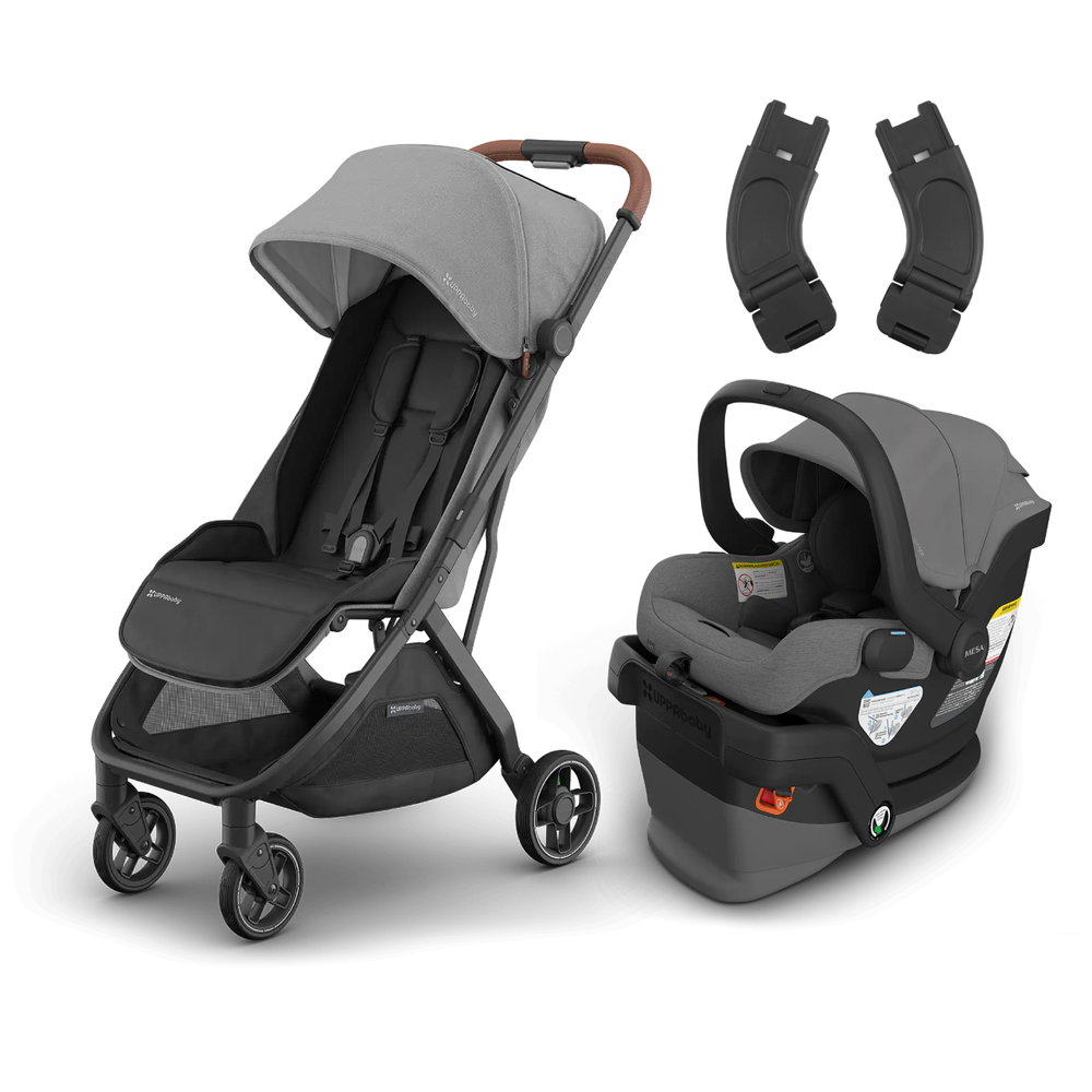 Uppababy Minu V3 + Mesa V3 + Adapter Bundle - Greyson