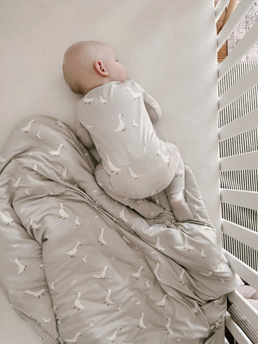 Gunamuna Toddler Cozy Cloud Comforter Baby Blanket 1.0T - Goose