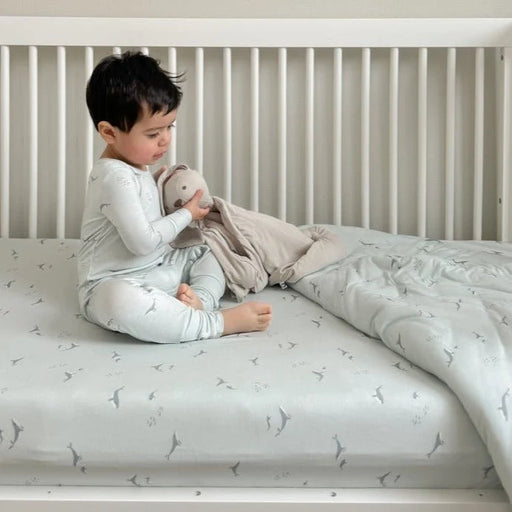 Gunamuna Toddler Cozy Cloud Comforter Baby Blanket 0.5T - Whale