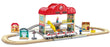 Hape 2025 Portable Train Station Set E3877