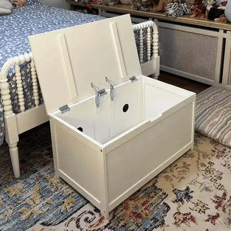 Child Craft Harmony Toy Box - Matte White