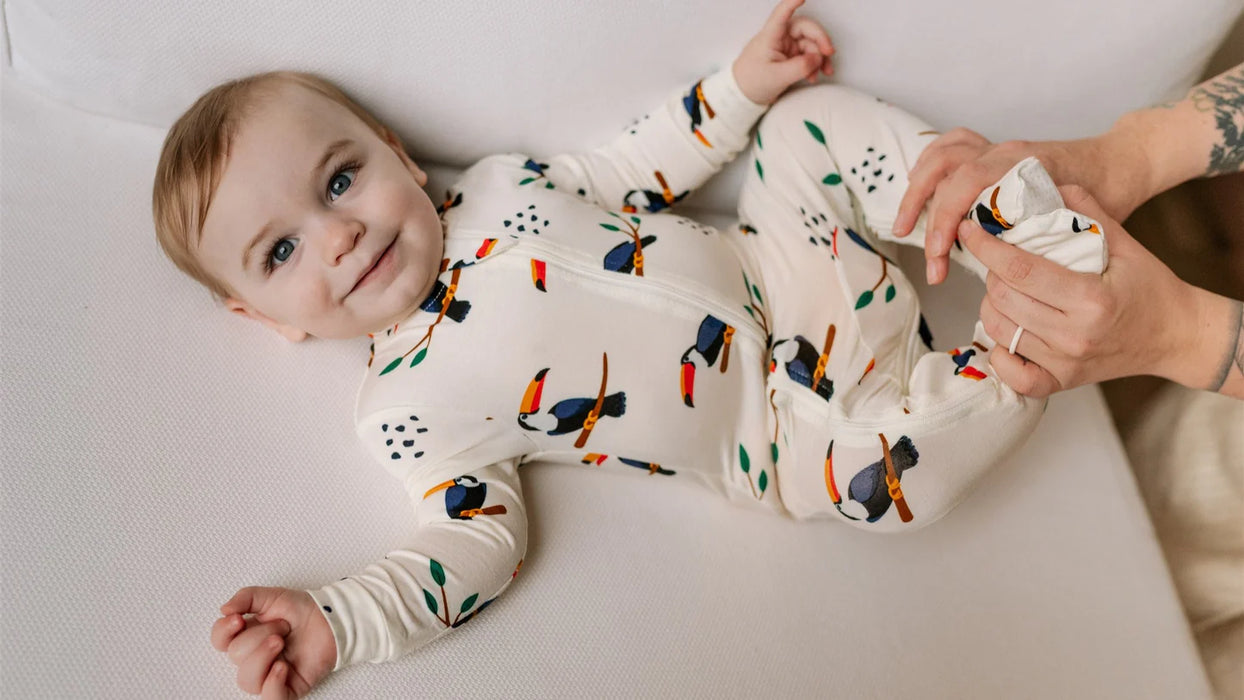 Zippy Jamz Footed Bamboo - Toucan Tales