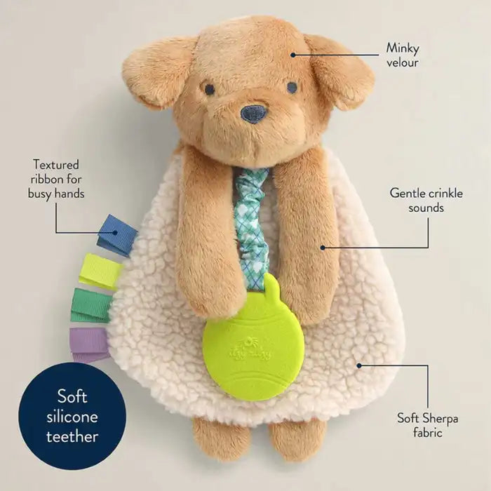 Itzy Ritzy Soothing Teether - Lovey Puppy