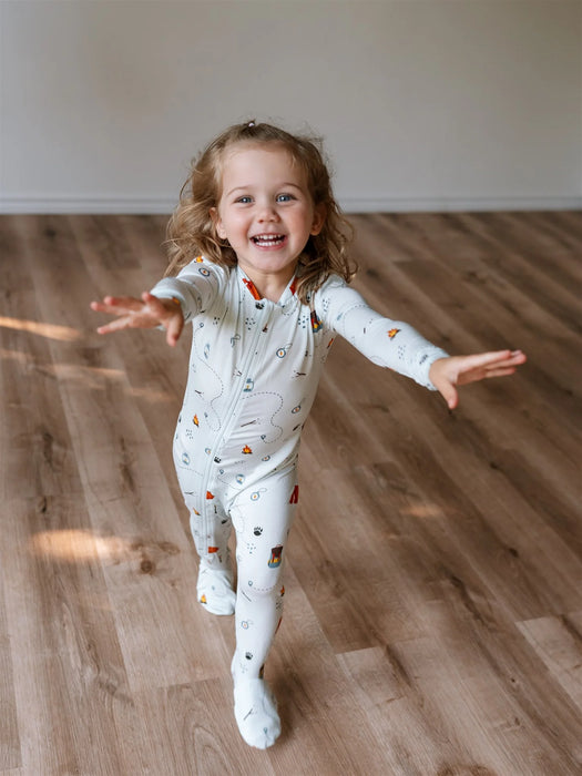 Zippy Jamz Footed Bamboo - Tents&Tranquility