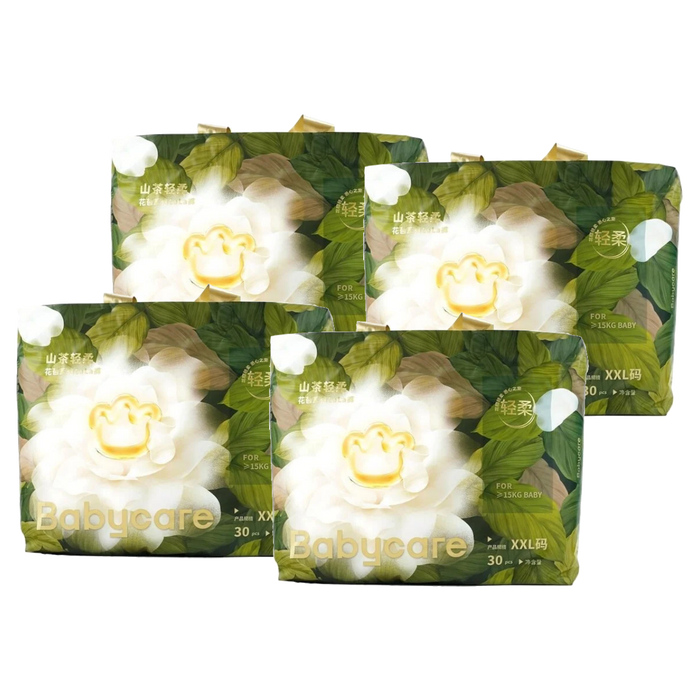 Babycare Flower Bud Ultra Soft Pull-Up Pants 4 pack Bundle