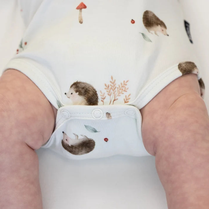 Belan.J Long Sleeve Onesie - Hedgehogs