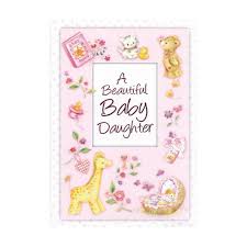 Rosedale 'A Beautiful Baby Daughter' Card