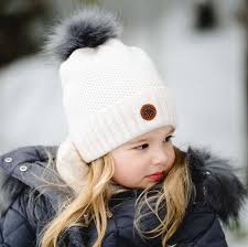 Calikids Winter Knit Soft Touch Hat - Almond