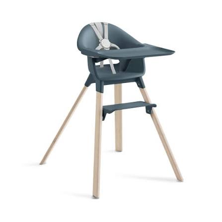Stokke Clikk High Chair Fjord Blue + New Born Set