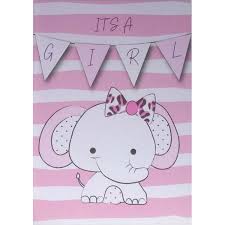 Mill Brook 'It's A Girl' Card