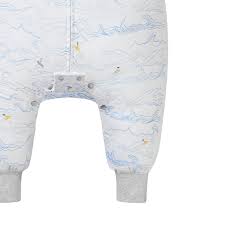 Nest Designs Long Sleeve Footed Sleep Bag 0.6Tog - Surf's Up