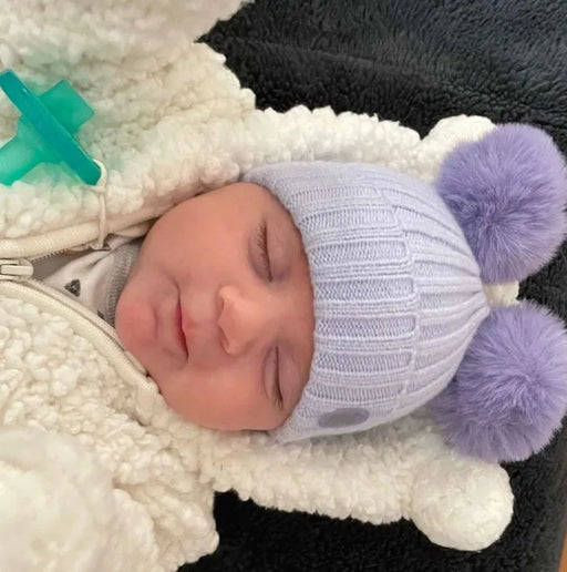 Calikids Winter Soft Touch Baby Hat - Lavender