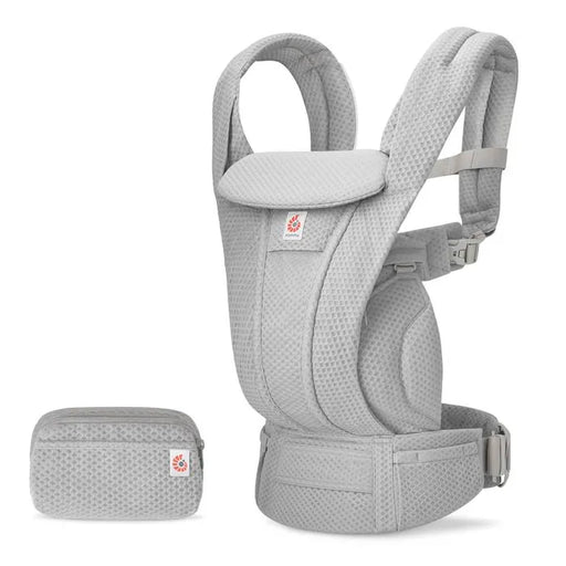 ErgoBaby Omni Deluxe Mesh Carrier - Pearl Grey
