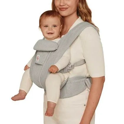 ErgoBaby Omni Deluxe Mesh Carrier - Pearl Grey