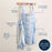 Itzy Ritzy Breastfeeding Cover Nursing Apron Blue Toile