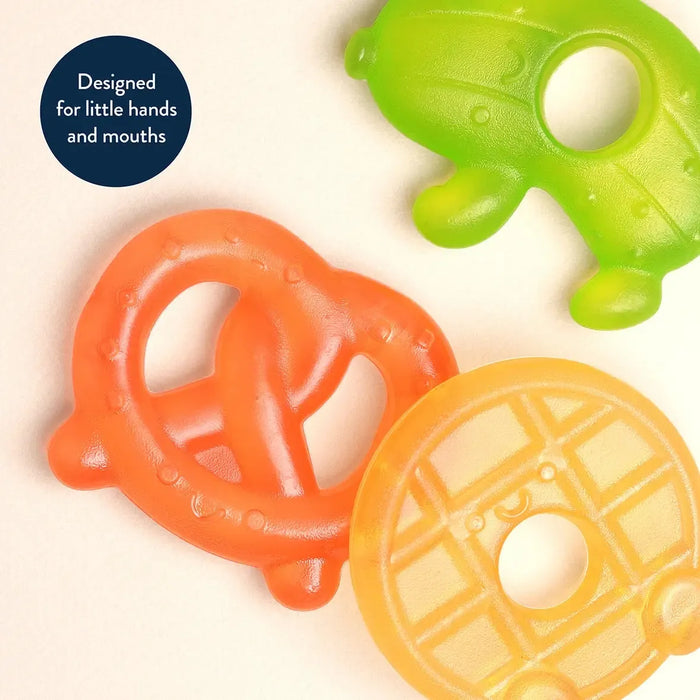 Itzy Ritzy Cutie Coolers Water Teethers 3pk - Silly Foods