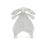Jellycat Bashful Grey Bunny Comforter