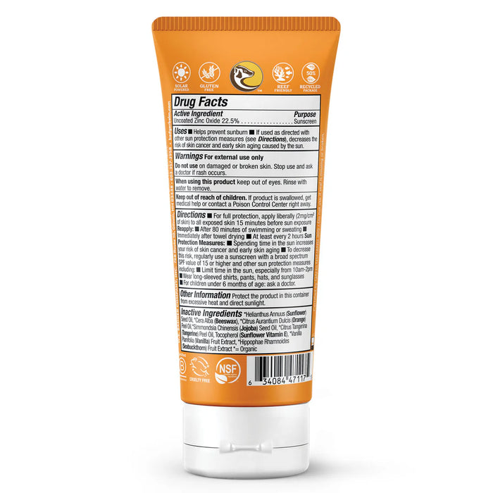 Badger Clear Zinc Kid Sunscreen SPF40 87ml