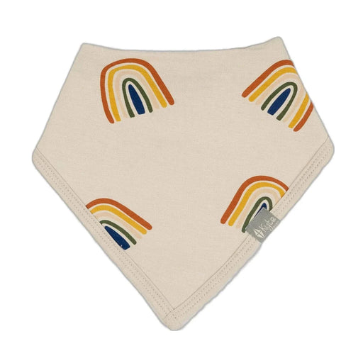 Kyte Baby Bib - Rust Rainbow on Oat