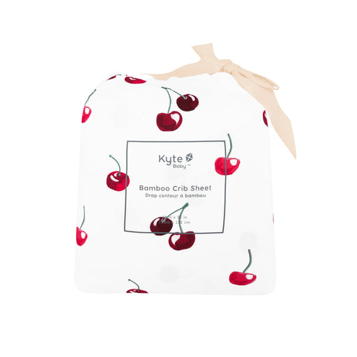 Kyte Baby Crib Sheet - Cherry