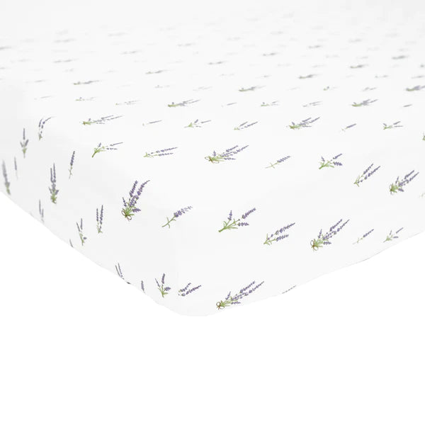 Kyte Baby Crib Sheet - Lavender