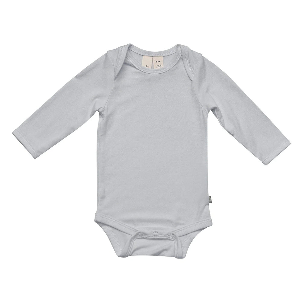 Kyte Baby Bamboo Bodysuit Long Sleeve - Storm