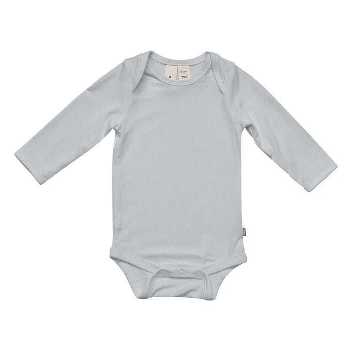 Kyte Baby Bamboo Bodysuit Long Sleeve - Storm