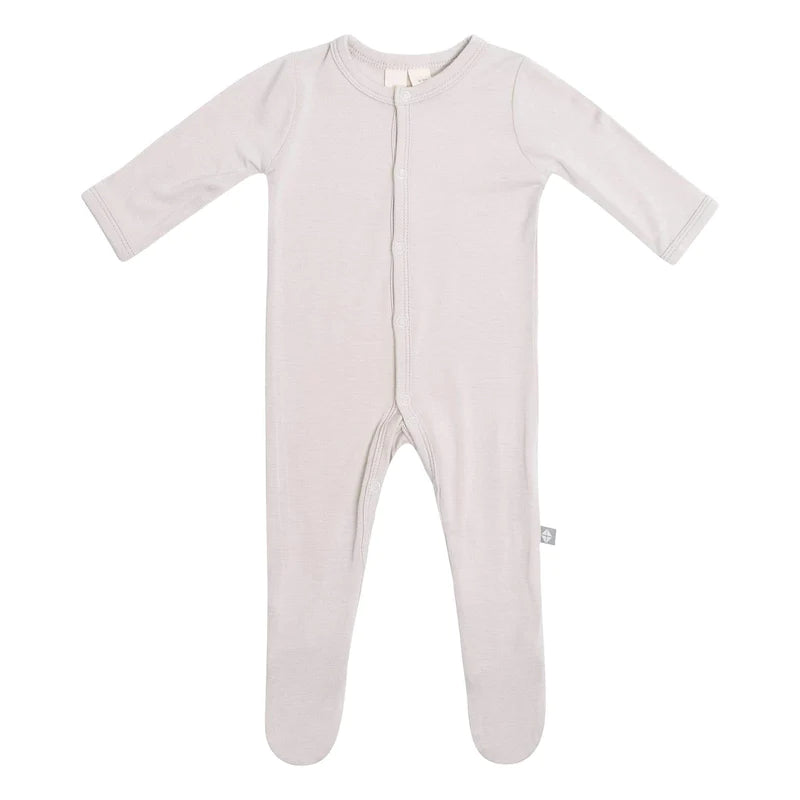 Kyte Baby Snap Footie - Oat