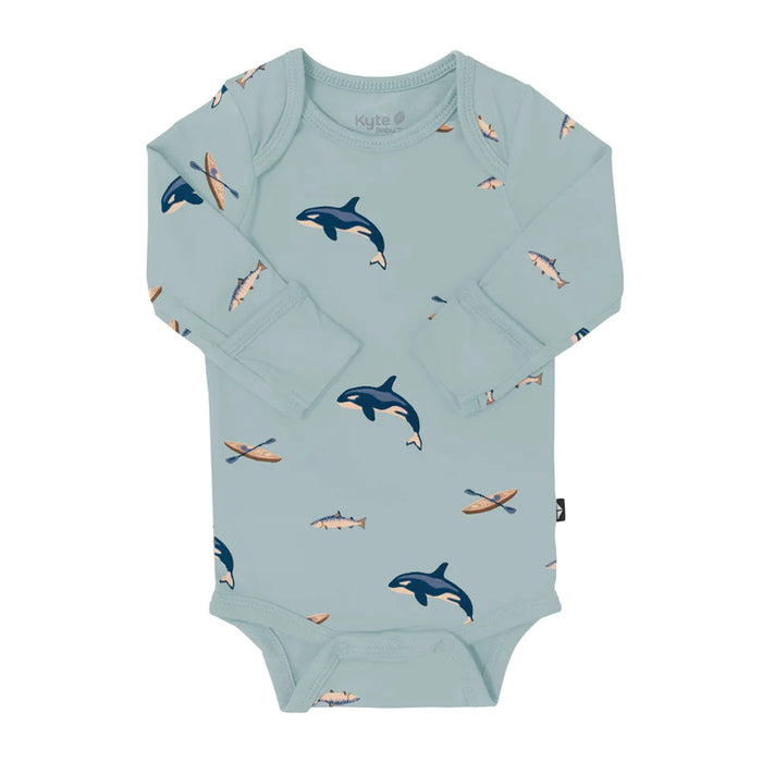 Kyte Baby Long Sleeve Bodysuit bodysuit - Coastline