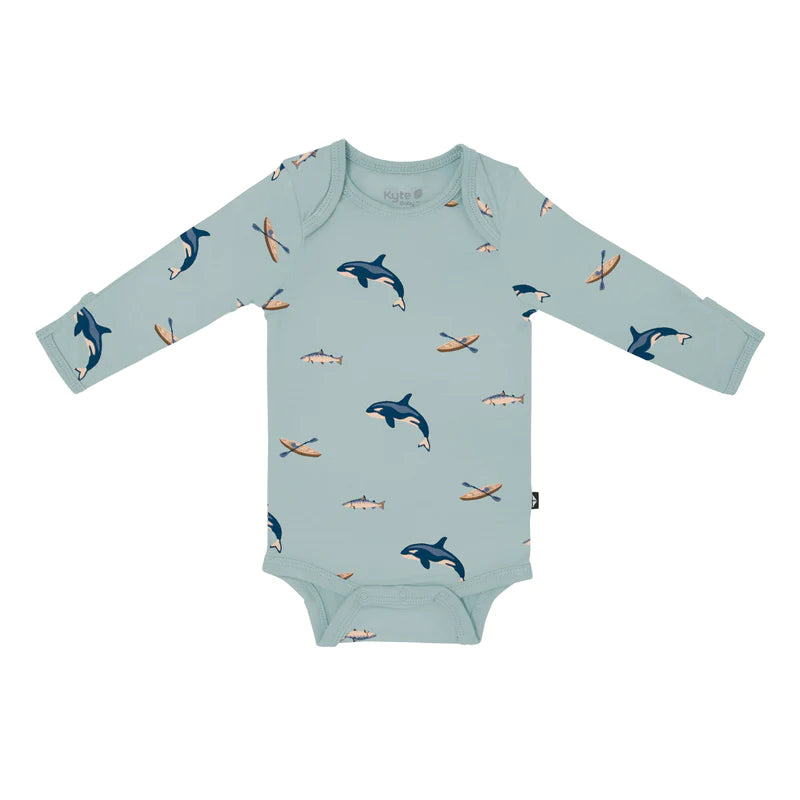 Kyte Baby Long Sleeve Bodysuit bodysuit - Coastline