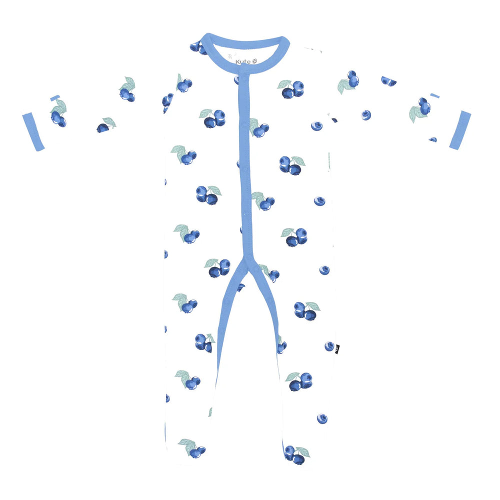 Kyte Baby Footie - Blueberry