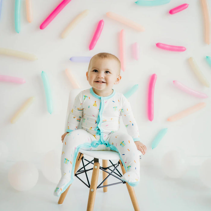 Kyte Baby Footie - Cloud Party