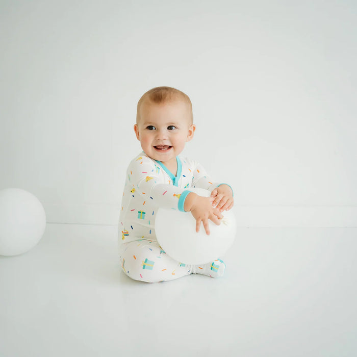 Kyte Baby Footie - Cloud Party