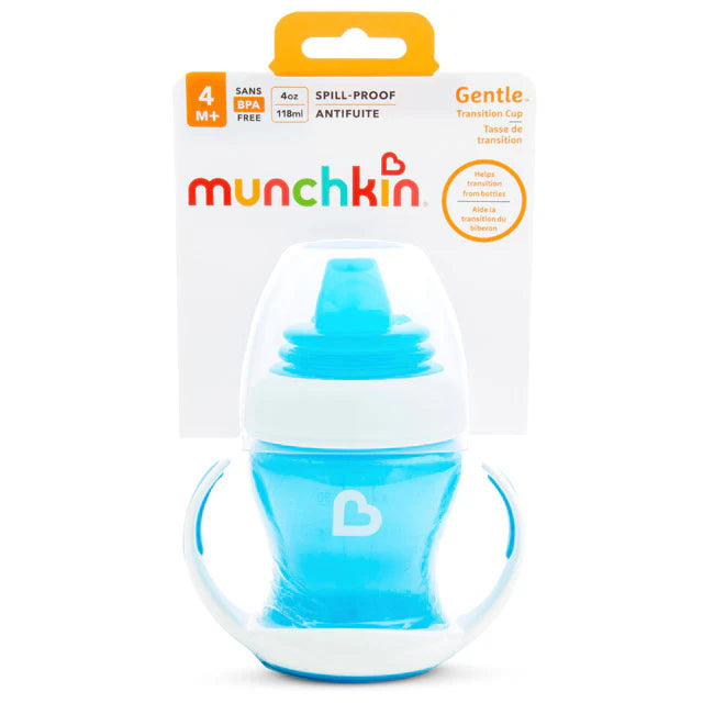 Munchkin Gentle Transition Cup 4oz - Blue