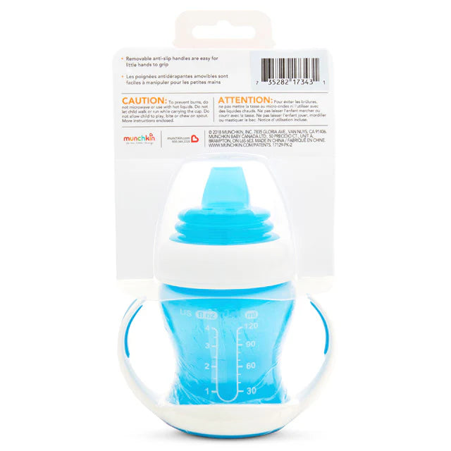 Munchkin Gentle Transition Cup 4oz - Blue