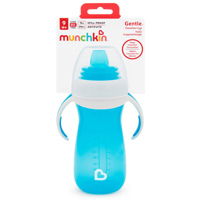 Munchkin 1pk 10oz Gentle Transition Cup - Blue