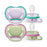 Avent Ultra Air Pacifier 2pk 0-6M - Lilac+Green