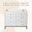 Little Seeds KD Double Dresser Topper Change Table Top - Black (Laurel and Aster)