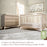 Little Seeds KD Pala Collection Double Dresser Topper Change Table Top - Taupe